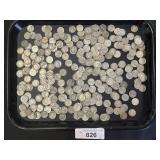 90% Silver Dimes, Mercury, Roosevelt, Barber.