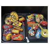 Vintage Tin Litho Noise Makers.
