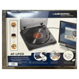 Audio-Technica Turntable Recording System.