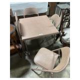 Samsonite Card Table and Chairs.