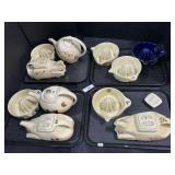 Hall Pottery Teapots & Juicers.