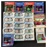 NOS Bubble Lights & Lighted Ice Christmas Lights.