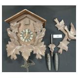 VTG Wooden German Cuckoo Clock.