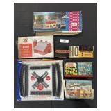 Model Train Accessories, Tracks, Model Buildings