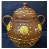 Breininger Redware Jar.