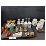 Lot Of Salt & Pepper Shakers.