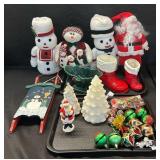 Christmas Decor, Ornaments, Figurines.
