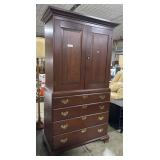 Mahogany Armoire.