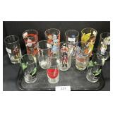 Vintage Character Glasses.