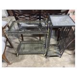 Art Deco Tea Cart and Plant Stand.
