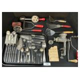 Sterling Silver & Plated Utensils, No. 2 Uni