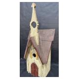 Hand Made Church Bird House.