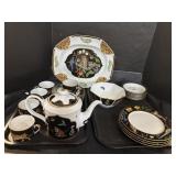 Lyn Chase Jaguar Porcelain Set.