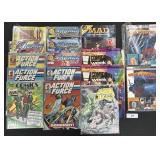 Hulk, Action Force & Savage Tales Comics.