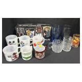 Character Glasses/Mugs, McDonalds, Hazel Atlas.