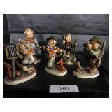 5 West Germany Hummel Goebel Figures.