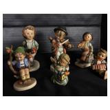 6 West Germany Hummel Goebel Figures.