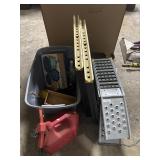 Saw Horses, Car Ramps, Pan Set.