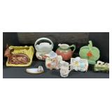 Shawnee Planter, Hand Painted Porcelain Figurines.