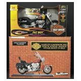Harley Davidson Telephone & Fat Boy Toy Bike.