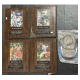 Autographed Michael Jordan Pictures.