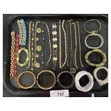 Costume Jewelry, Necklaces & Bracelets.