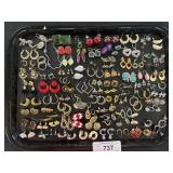 Costume Jewelry, Hoop & Studded Earrings.