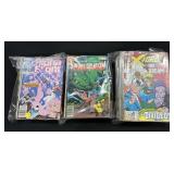 3 Bundles Of Marvel & DC Comic Books.