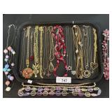 Costume Jewelry Necklaces.