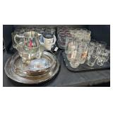 Advertising Glasses, Coca Cola, Cornwall Ore Mines