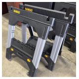 (2) DeWalt Sawhorses.
