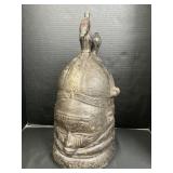Mende Sowei Or Bundu Tribal Helmet Mask.