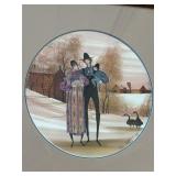 Family Of Love Amish Print By Buckley Moss.
