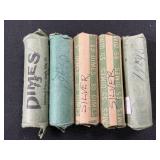 5 Rolls 90% Silver Rosevelt Dimes.