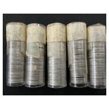 5 Tubes 90% Silver Rosevelt Dimes.