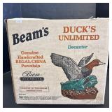 Beams Ducks Unlimited Decanter.