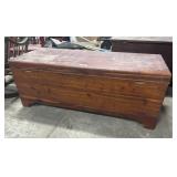 Vtg Red Cedar Chest.