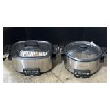 Pair Of Cruisinart Slow Cookers.