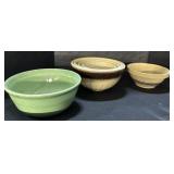 Stoneware Bowls.