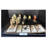 Ceramic Figures & Looney Tunes Wall Art.