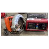 Can-Tech Battery Charger, B&D Circular Saw.