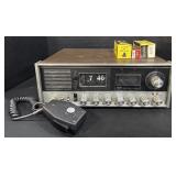 Vintage E.F. Johnson CB Base Station Flip Clock.