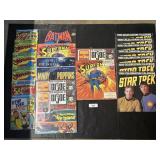 Vtg Story Book Records & Star Trek Calenders