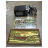 Microwave, Sunbeam Mixer, Art Prints.
