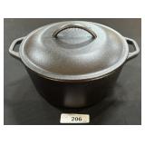 Lodge Cast Iron No.3 Dutch Oven,