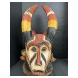 Vintage Double Sided Diablo Mask.