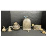 Antique/Vintage Brass Bells.