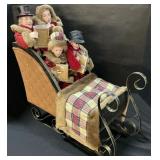 Valarie Christmas Sleigh Ride Display.