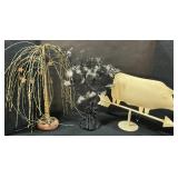 Halloween & Willow Tree, Pig Whirligig.