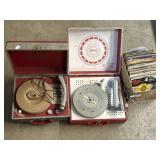 45-RPM Records & 2 Record Players.